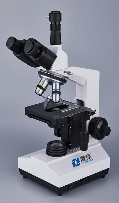 品牌澳门银银河7163三目生物显微镜 XSP-10CAS
